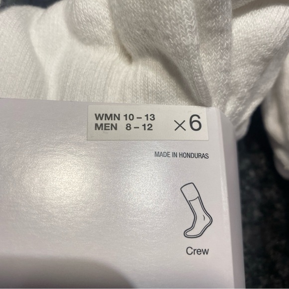 Lot of 2x Nike Everyday Plus Cotton Cushioned Crew Dri-Fit Socks Sz L 12 Pairs - Picture 5 of 5